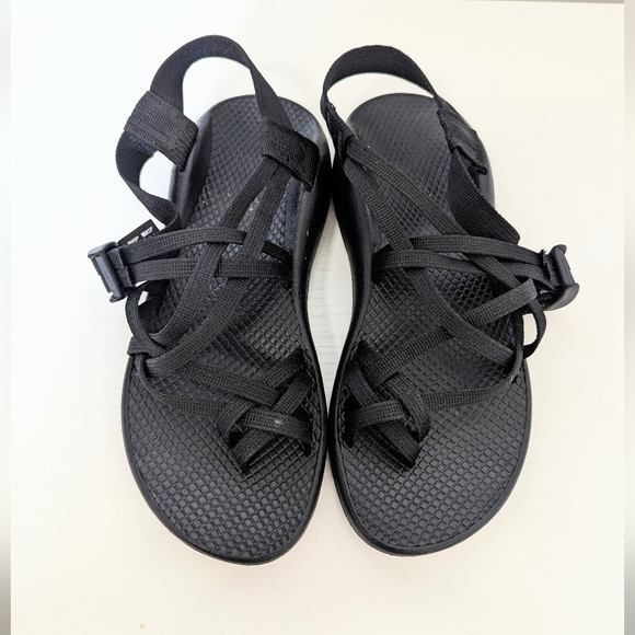Chaco Shoes - Chaco Womens ZX/2 Dual Strap Classic Black Sandal Size 8